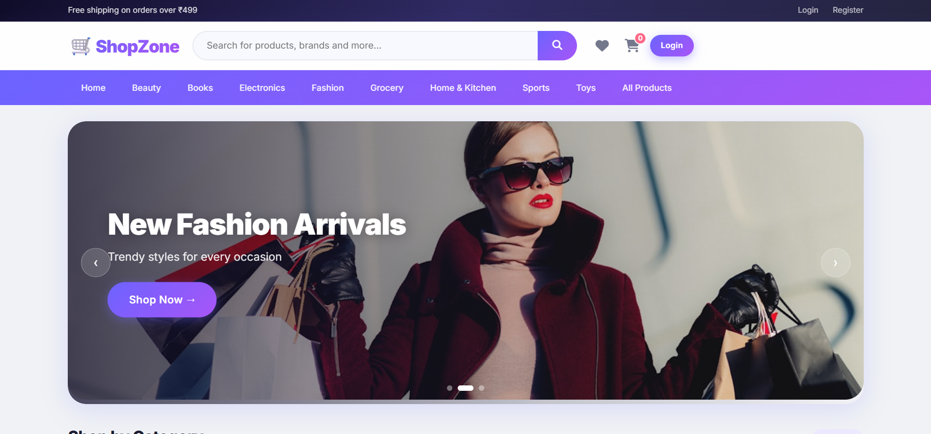 DemoEcom — Project by Bhavya Sharma